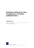 Egger, Dreher & Partner AG (2015). Evaluation nationale du case management «Formation professionnelle»