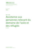 Assistance aux personnes relevant du domaine de l'asile et des réfugiés
