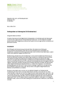 SKOS (2014). Stellungnahme zur Änderung des ZGB (Kindesschutz).