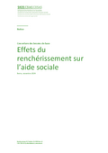 Couverture des besoins de base : Effets du renchérissement sur l’aide sociale