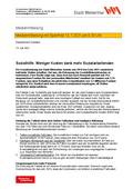 Stadt Winterthur (Juli 2021) Sozialhilfe: Weniger Kosten dank mehr Sozialarbeitenden