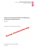 Zusammenfassung des Schlussberichts Büro BASS (Mai 2021)