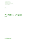 Prestations uniques