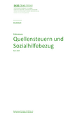 Quellensteuern und Sozialhilfebezug