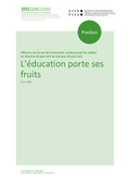 Position: L'éducation porte ses fruits