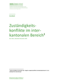 Zuständigkeitskonflikte in der Sozialhilfe